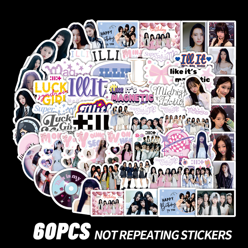 Supply Event - Ilt, Ill, Gllit, Illit Stickers, DIY
