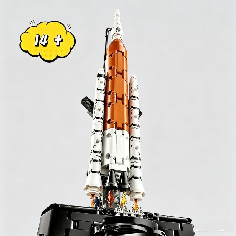 Event Launch Party - 2026 632PCS New Rocket Space Launch