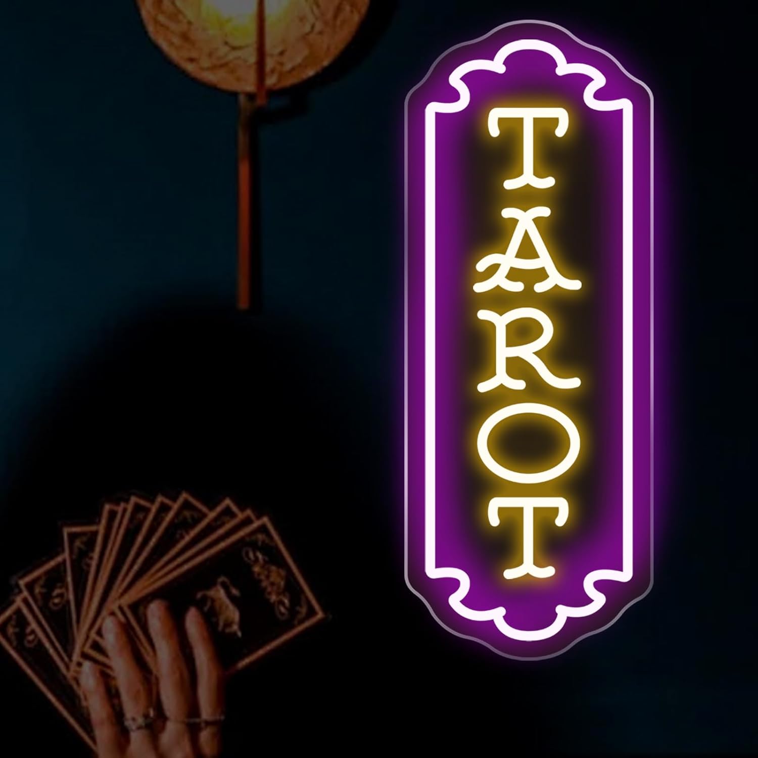Neon Sign Party - Tarot Neon Sign USB Powered Mystical