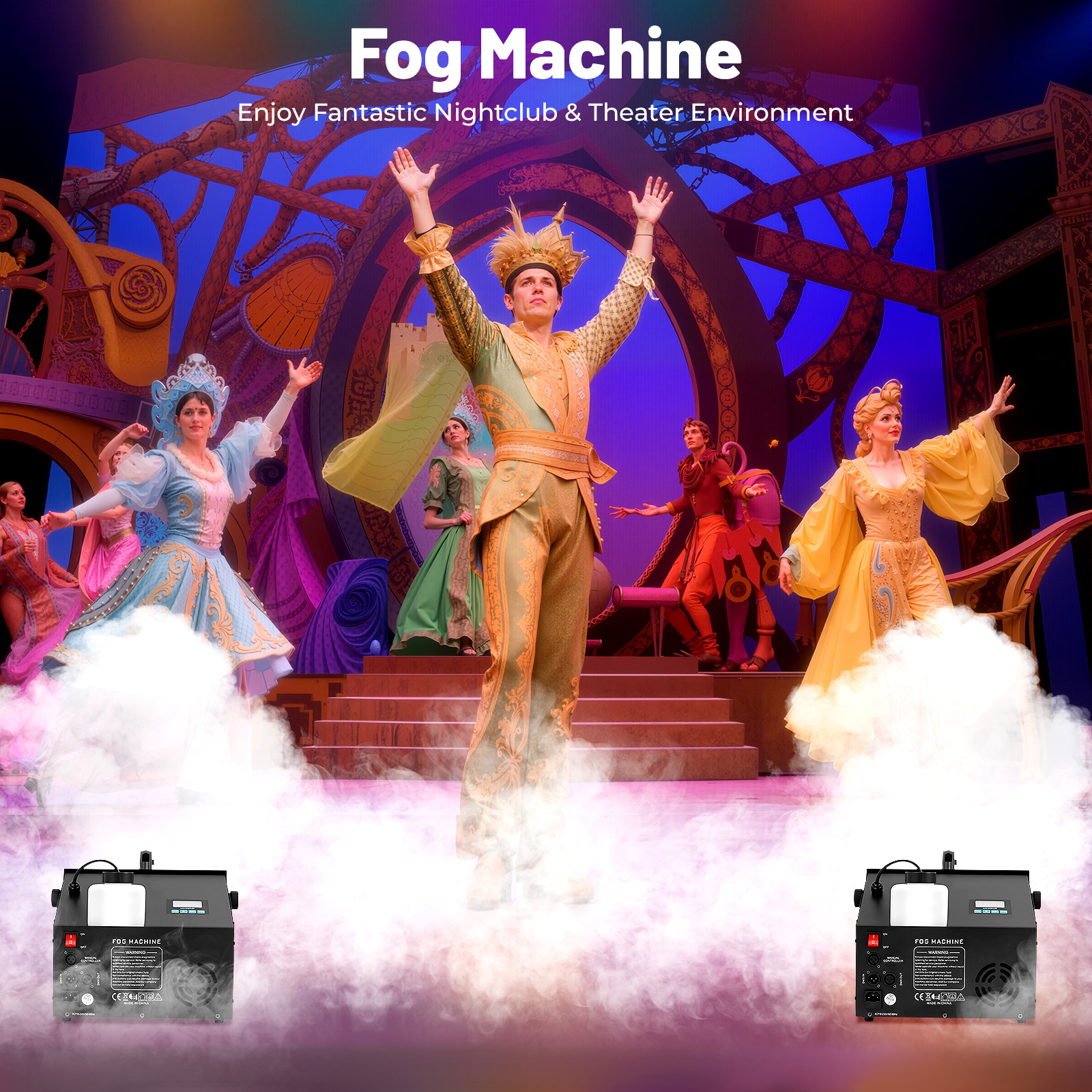 Event Party Dj - Low Lying Smoke Machine 1200W DMX