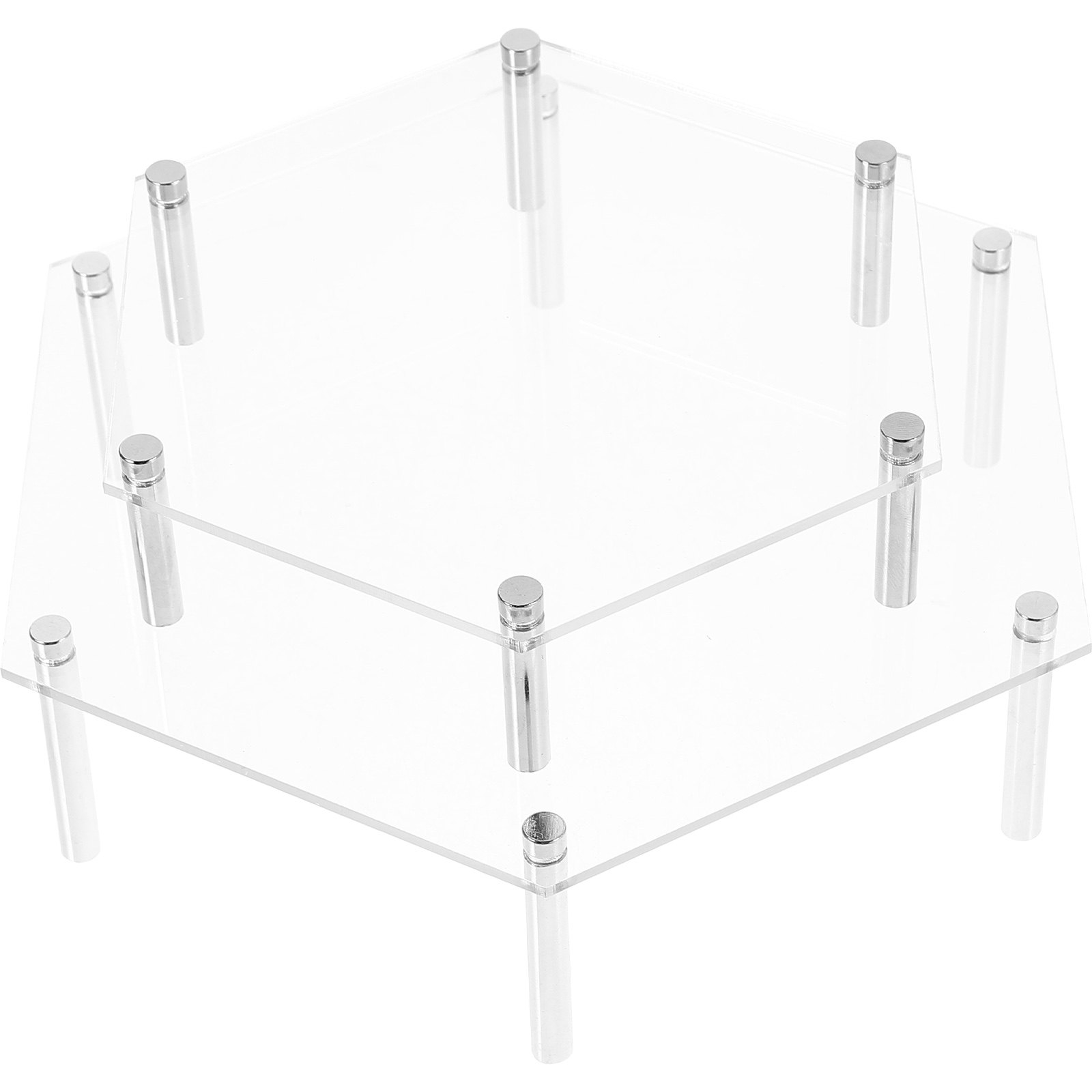 Cupcake Stand Tier - 1Set Acrylic Cake Stand Clear Display