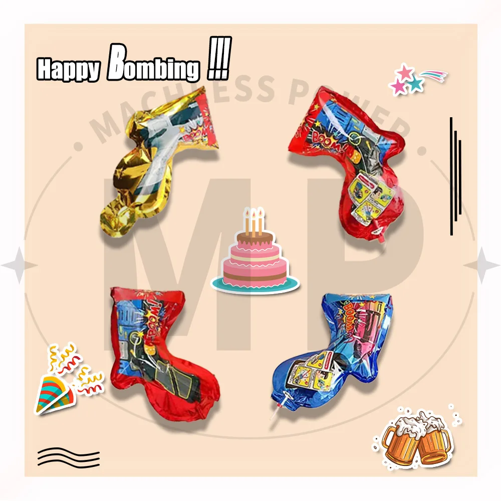 10~100pcs Color Random Streame - Confetti Cannon Tube avaliação e preço