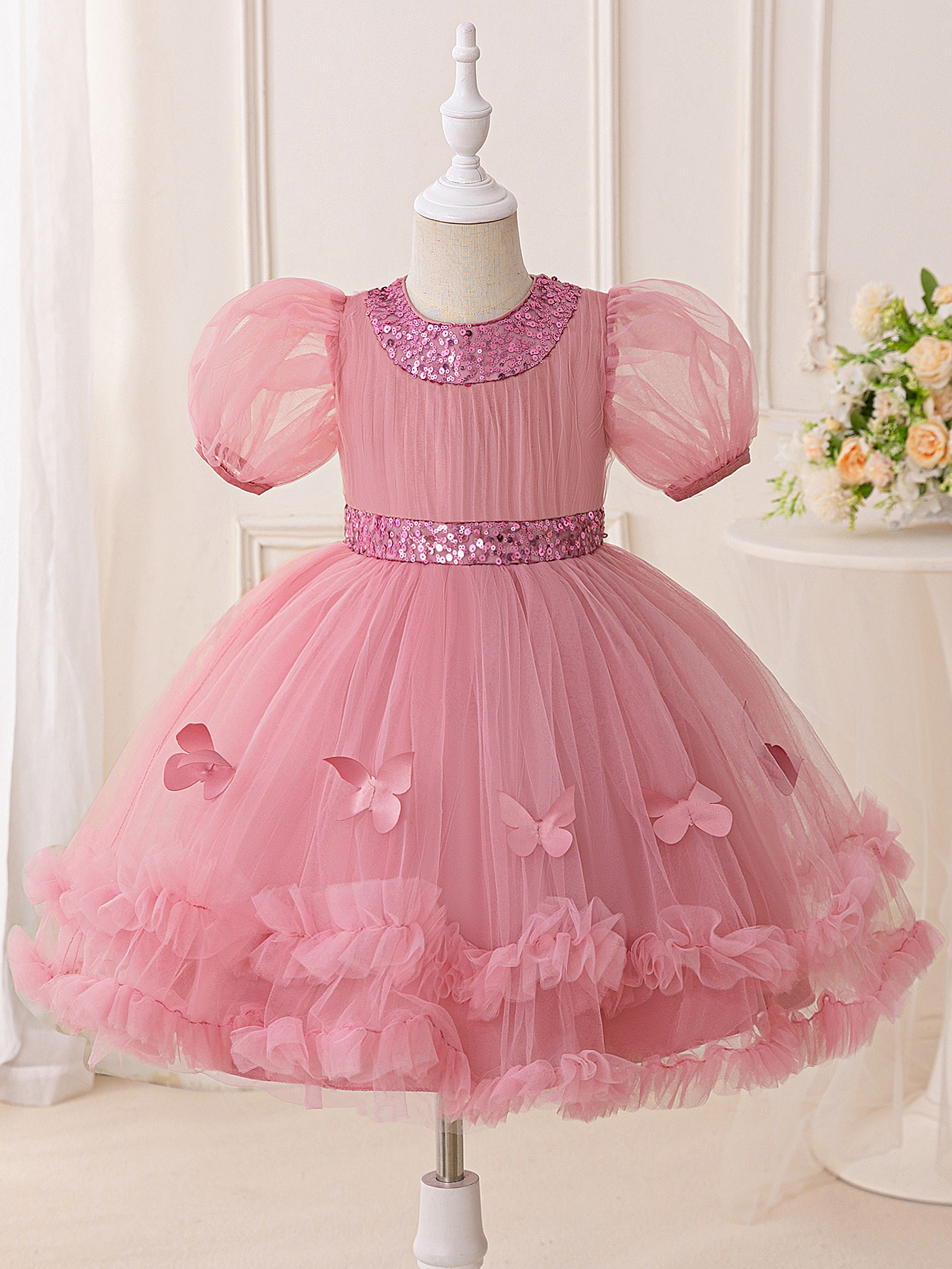 Elegant Sequin Party Girls Dre - Glitter Tablecloth avaliação e preço