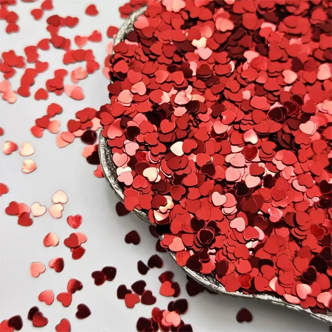 Red Love Heart Table Confetti  - Confetti Cannon Tube avaliação e preço