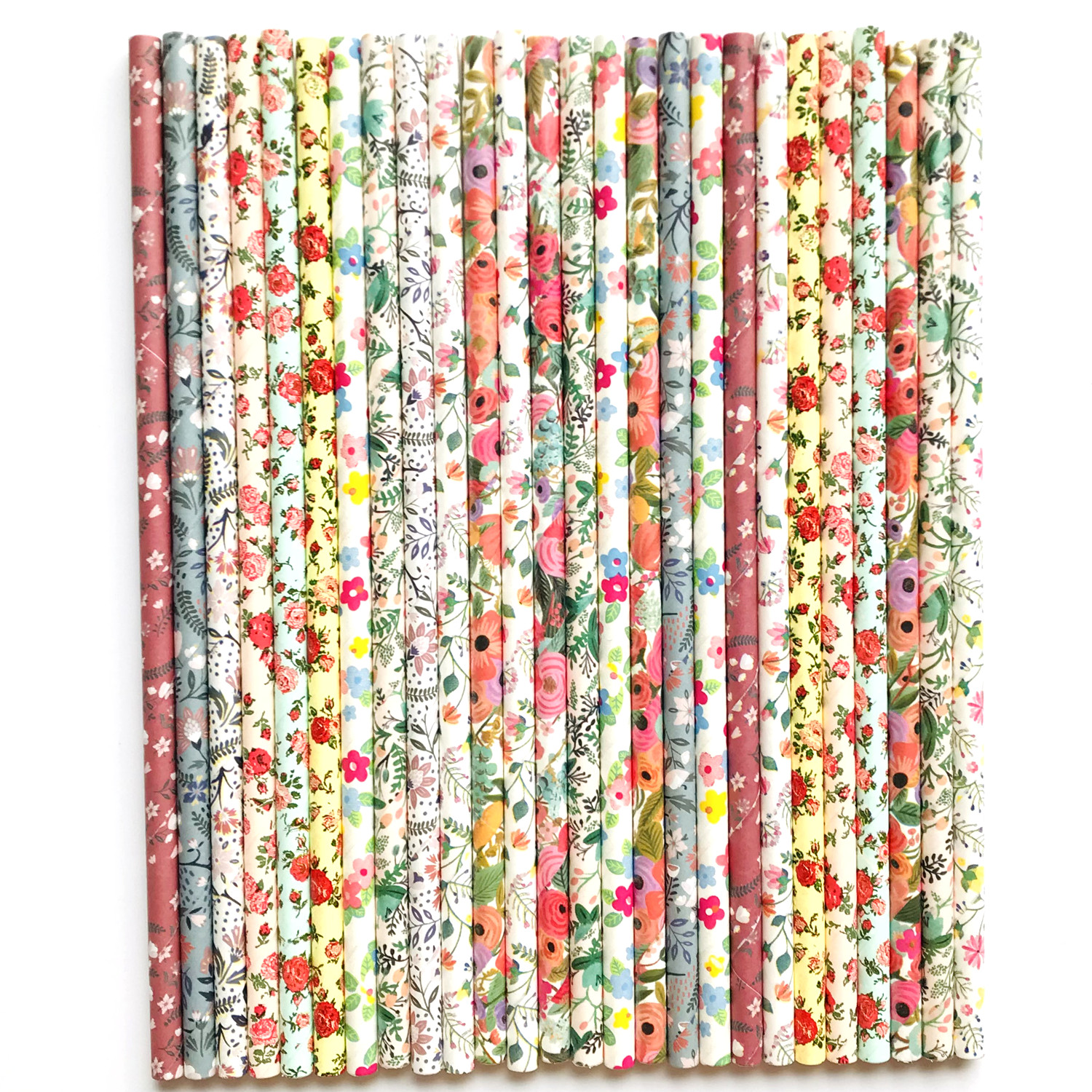 1000 Pcs Pick Your Colors Vint - Paper Straw Color avaliação e preço