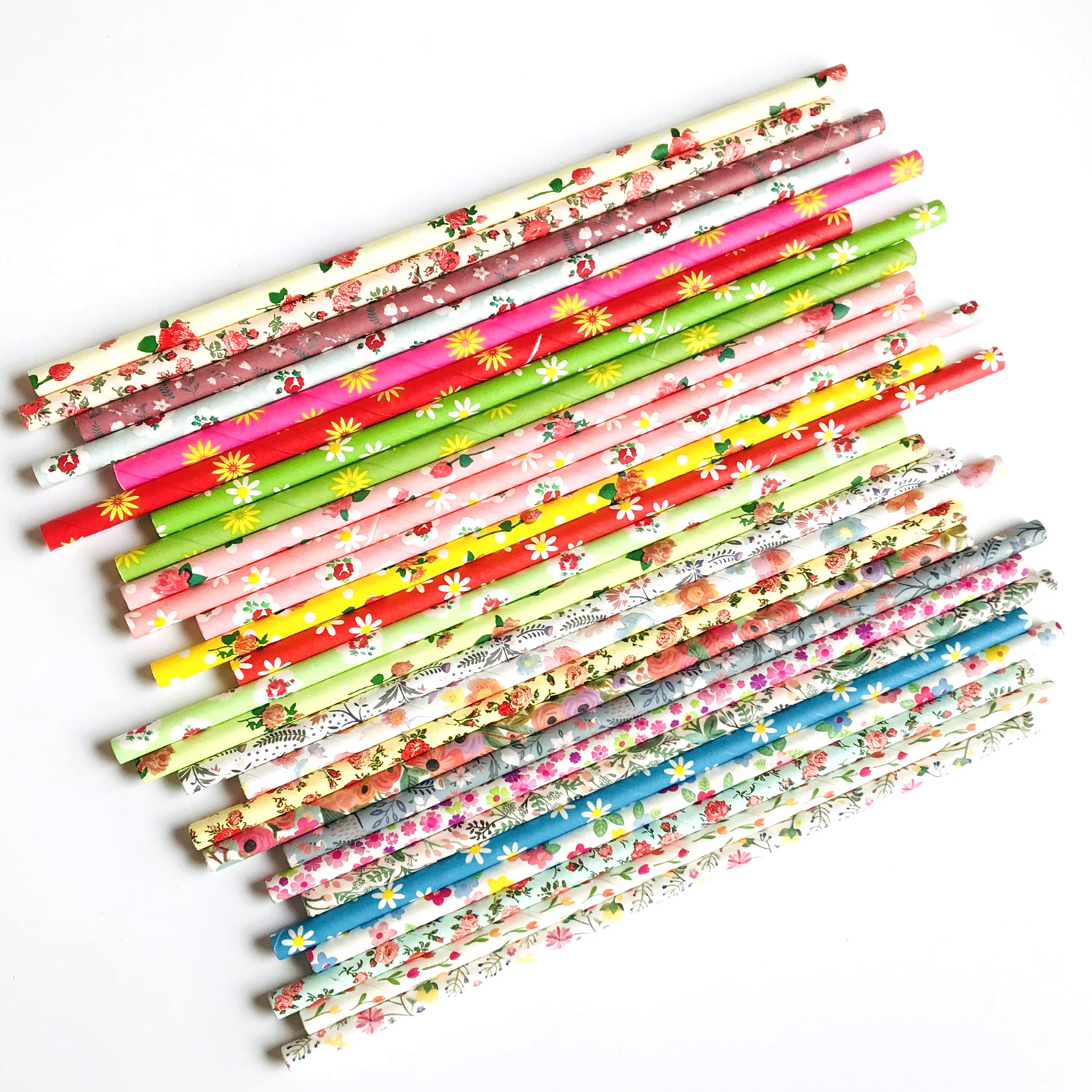 1000 Pcs Pick Your Colors Vint - Paper Straw Color avaliação e preço