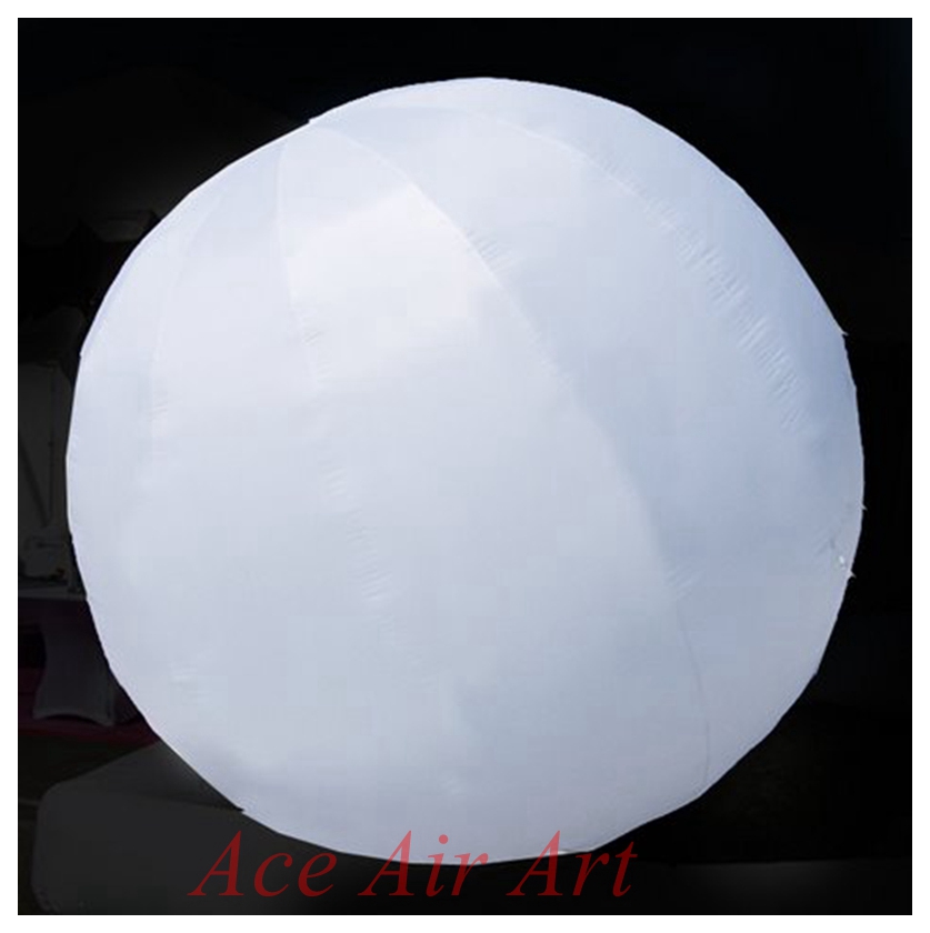 Inflatable White Round Ball, P - Party Event Supplier avaliação e preço