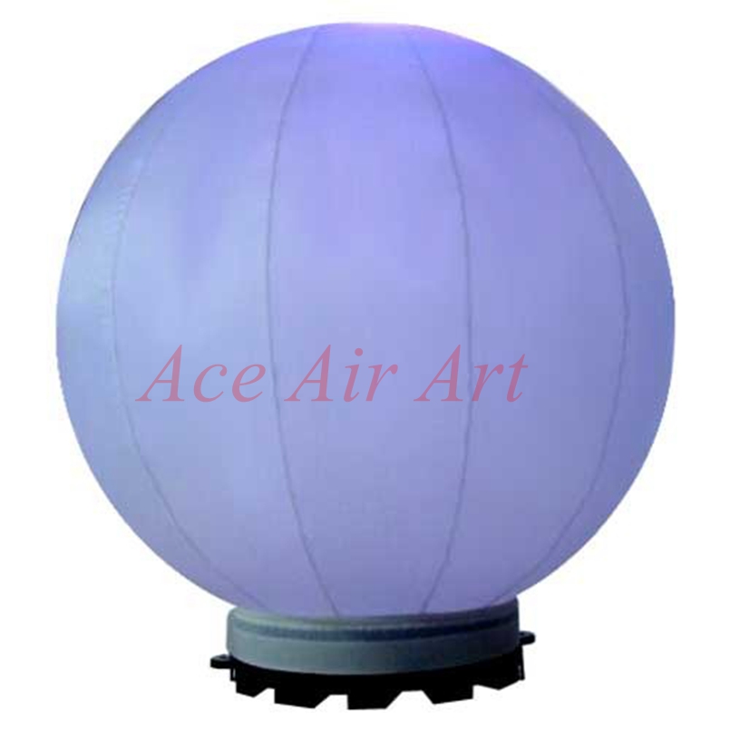 Inflatable White Round Ball, P - Party Event Supplier avaliação e preço