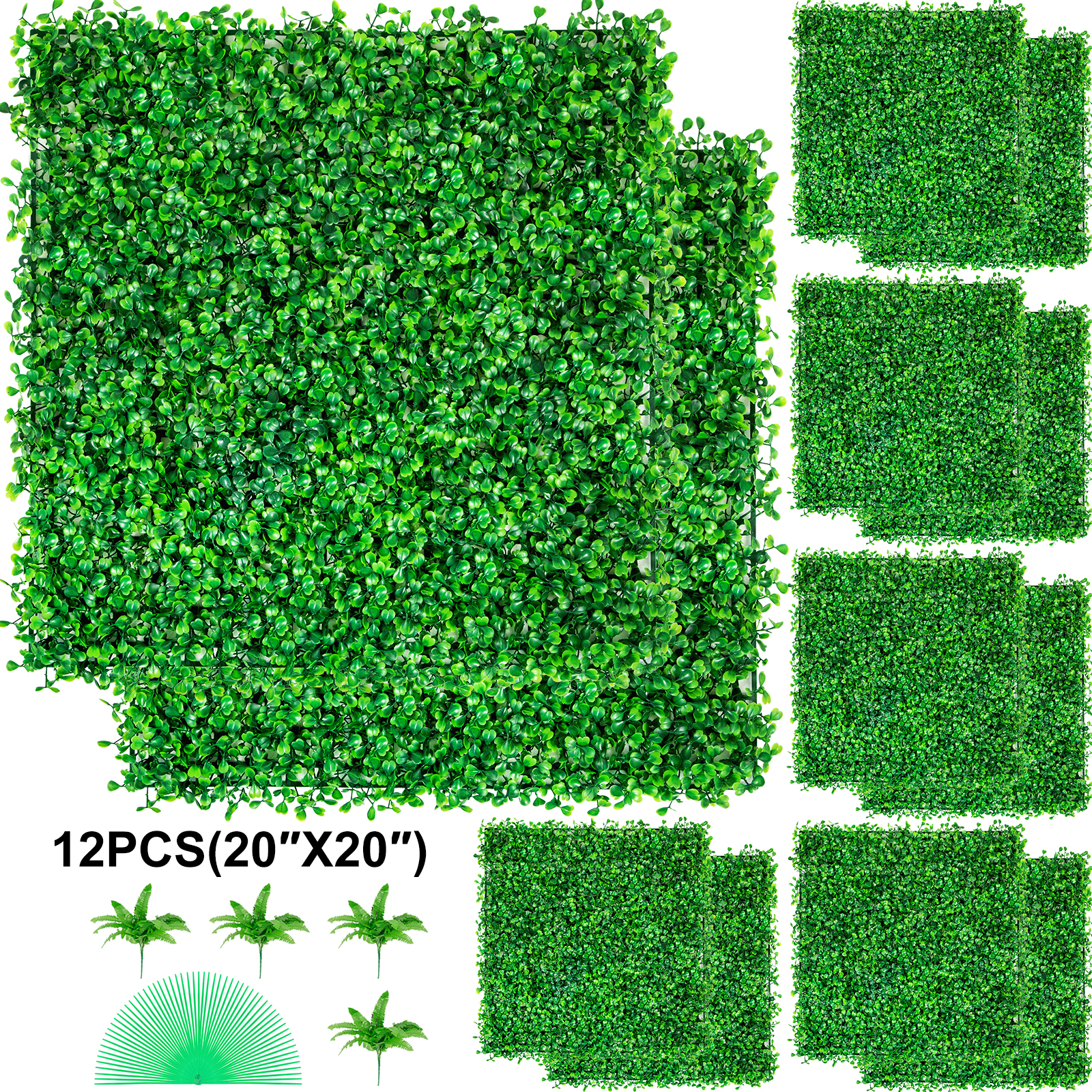 SucceBuy Artificial Plant Wall - Flower Wall Panel avaliação e preço