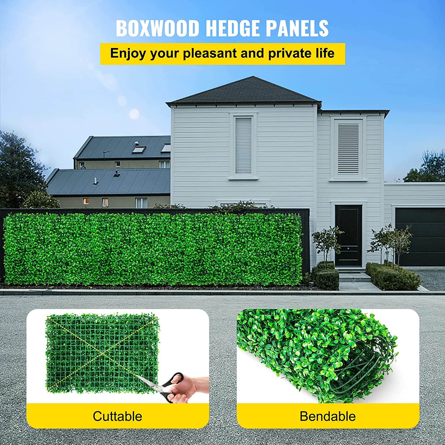 SucceBuy Artificial Plant Wall - Flower Wall Panel avaliação e preço