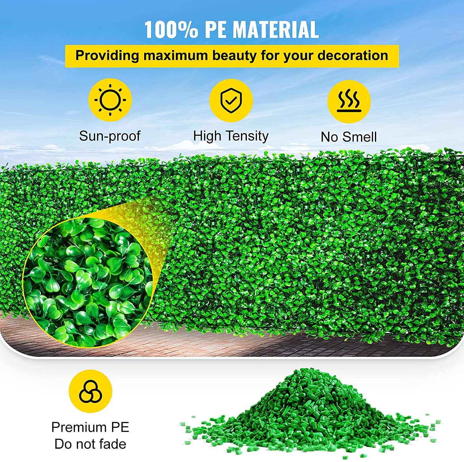 SucceBuy Artificial Plant Wall - Flower Wall Panel avaliação e preço