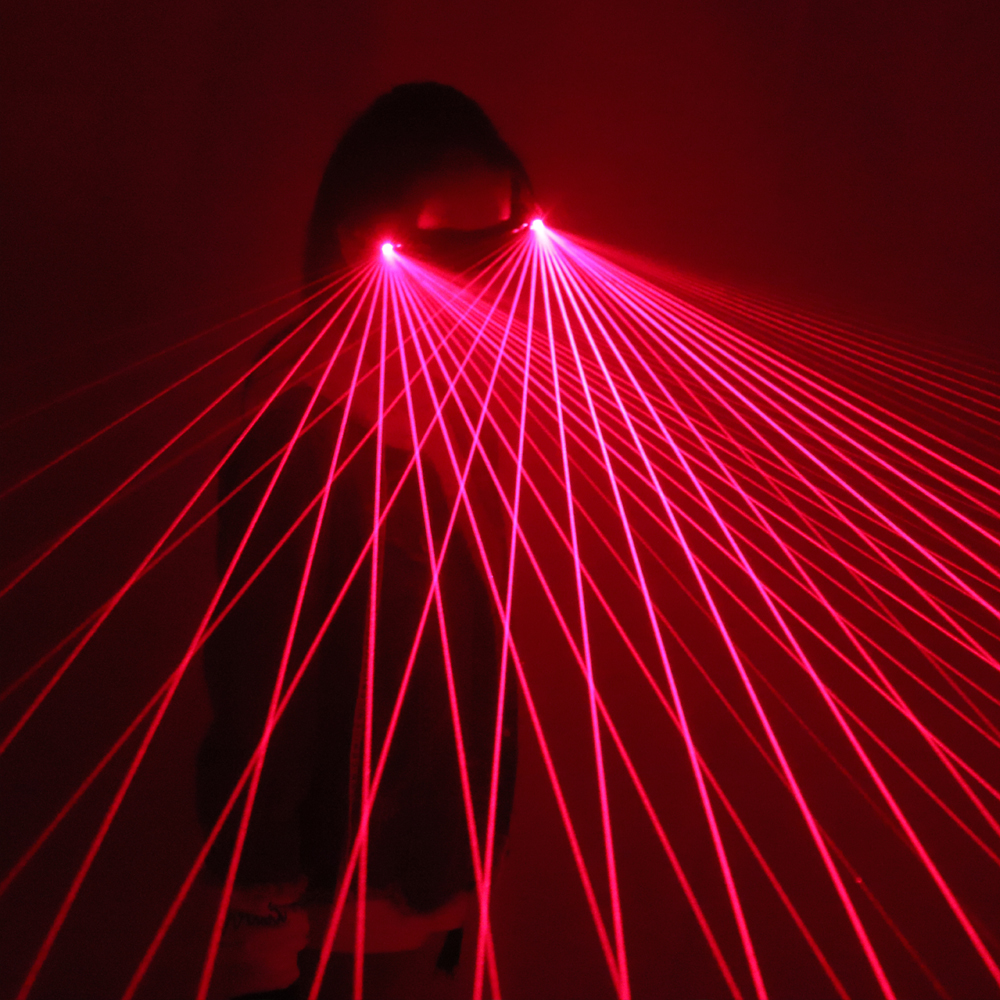 Red Laser Glasses 650nm LED Gl - Event Party Dj avaliação e preço