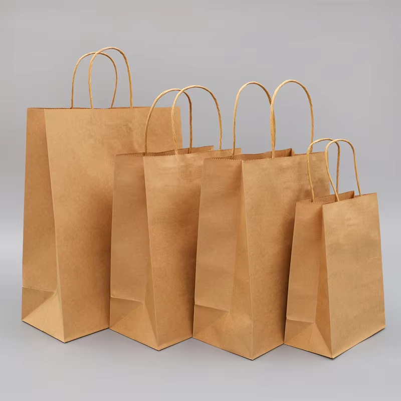 10/25/50pcs/lot Kraft Paper Ba - Party Event Supply Store avaliação e preço