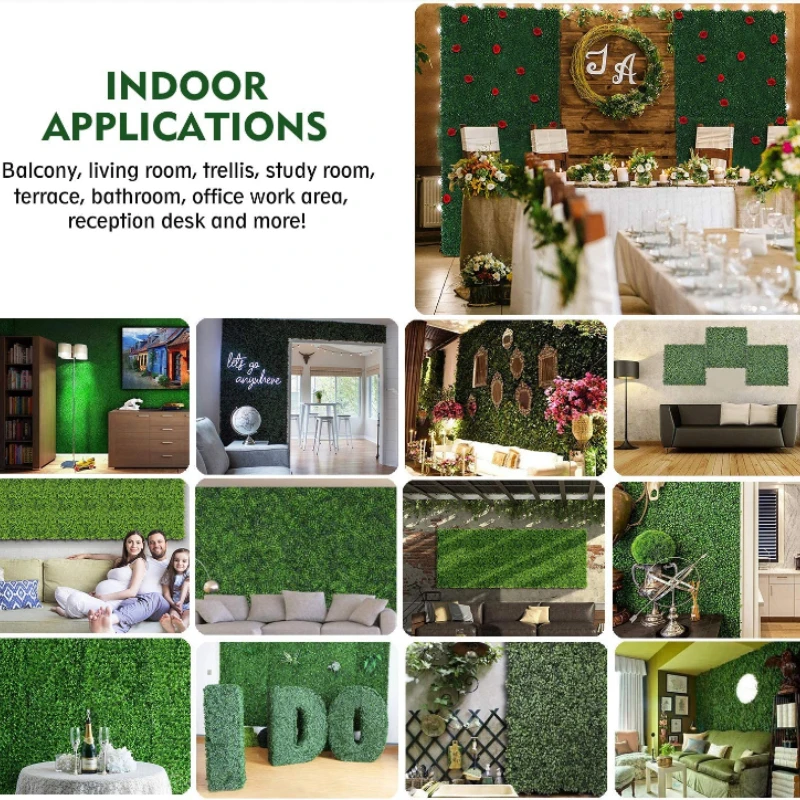 Artificial Plants Grass Wall B - Flower Wall Panel avaliação e preço