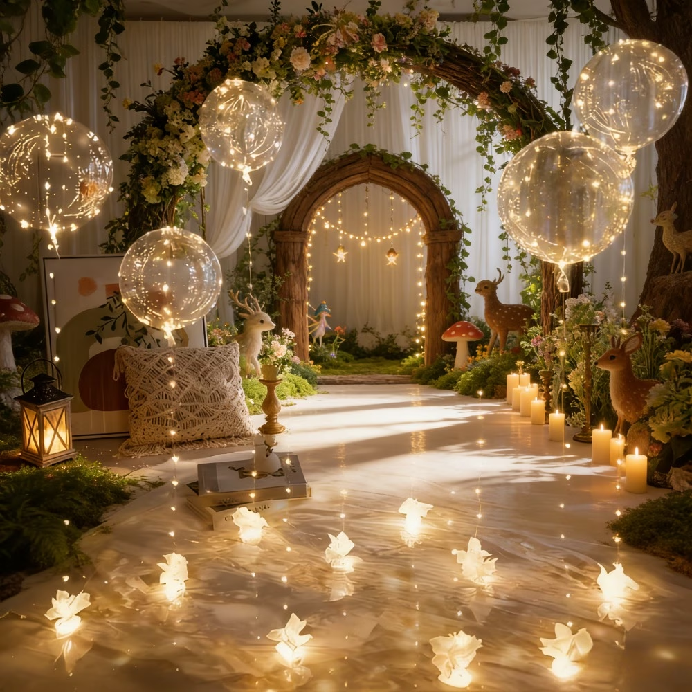 20pcs Wedding Bobo Balloons wi - Led Balloon Light avaliação e preço