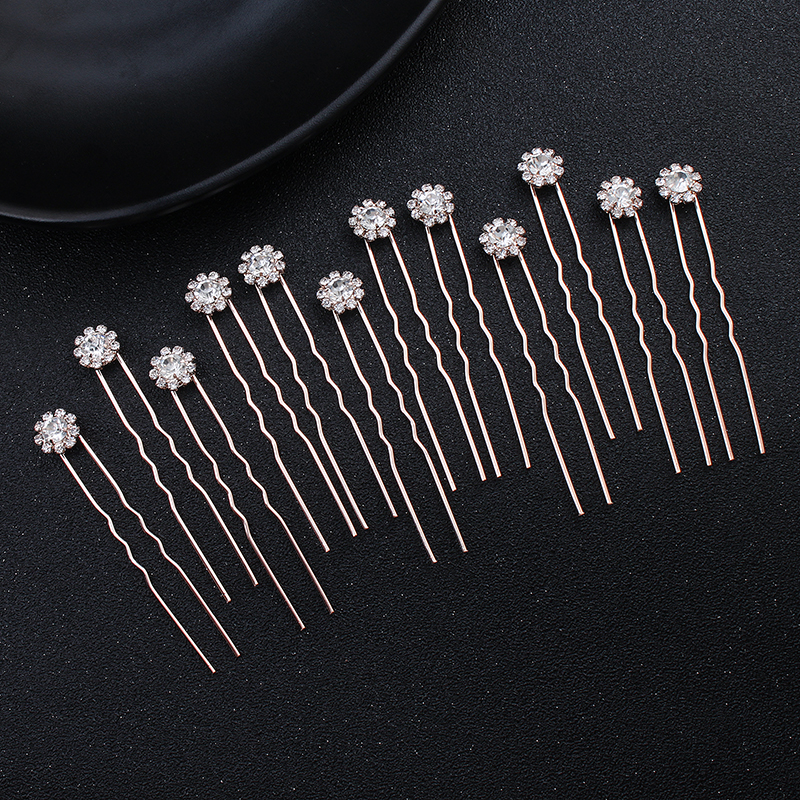 12PK/Set Fashion Rhinestone Fl - Event Suppliers avaliação e preço