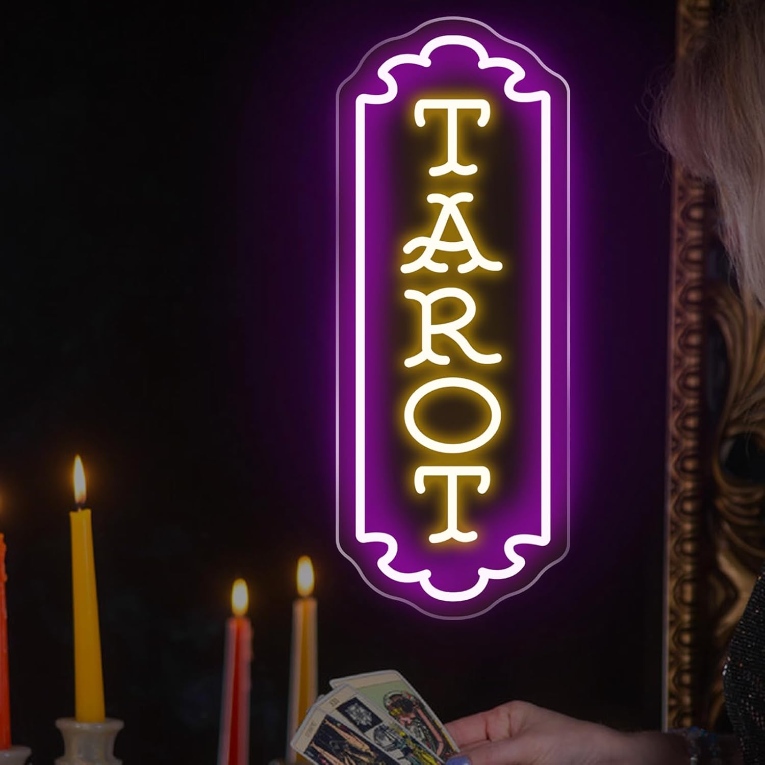 Tarot Neon Sign USB Powered My - Neon Sign Party avaliação e preço