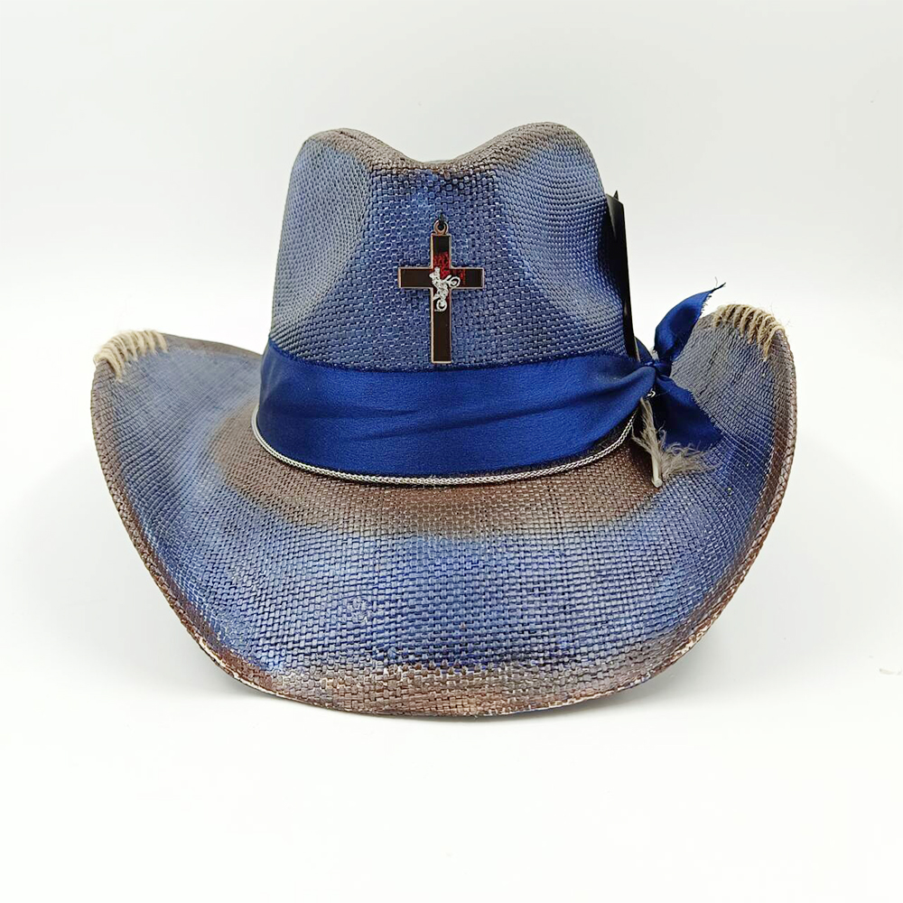 Western summer cowboy hat stra - Paper Straw Color avaliação e preço