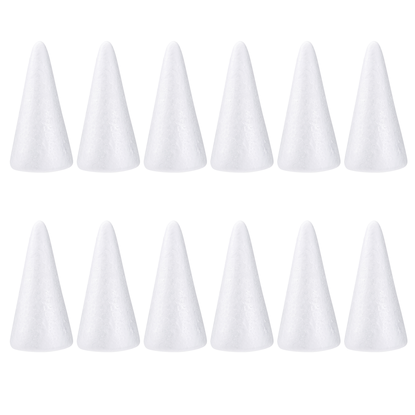 12pcs 15cm White Solid Craft F - Cotton Candy Cone avaliação e preço