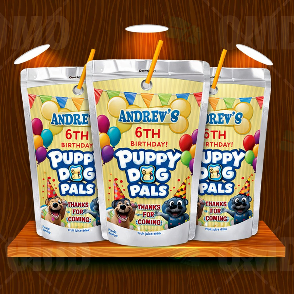 Custom Juice Pouch Label, Pers - Party Event Supplier avaliação e preço