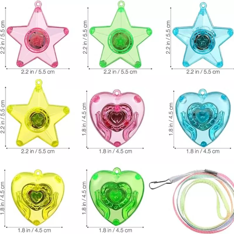 20pcs LED Light Up Necklace Pe - Cotton Candy Cone avaliação e preço
