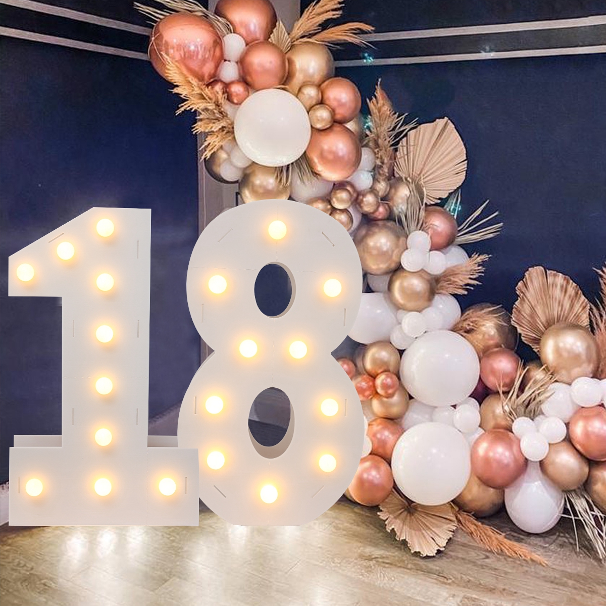 91.5CM Giant Number Led Light  - Led Balloon Light avaliação e preço