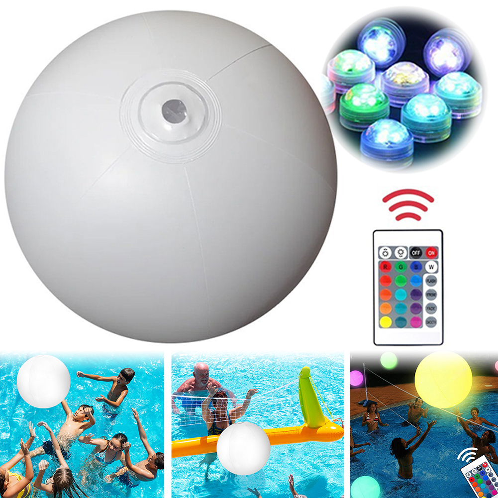 1-5PCS 60/90CM Luminous Beach  - Led Balloon Light avaliação e preço