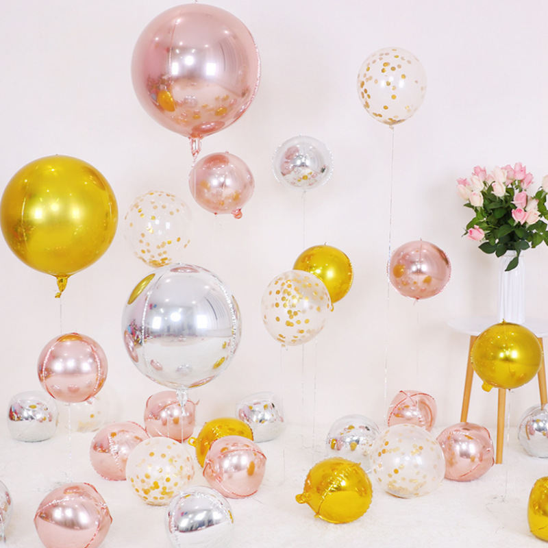 5pcs 10 18 22 Inch 4D Round Me - Party Event Supply Store avaliação e preço