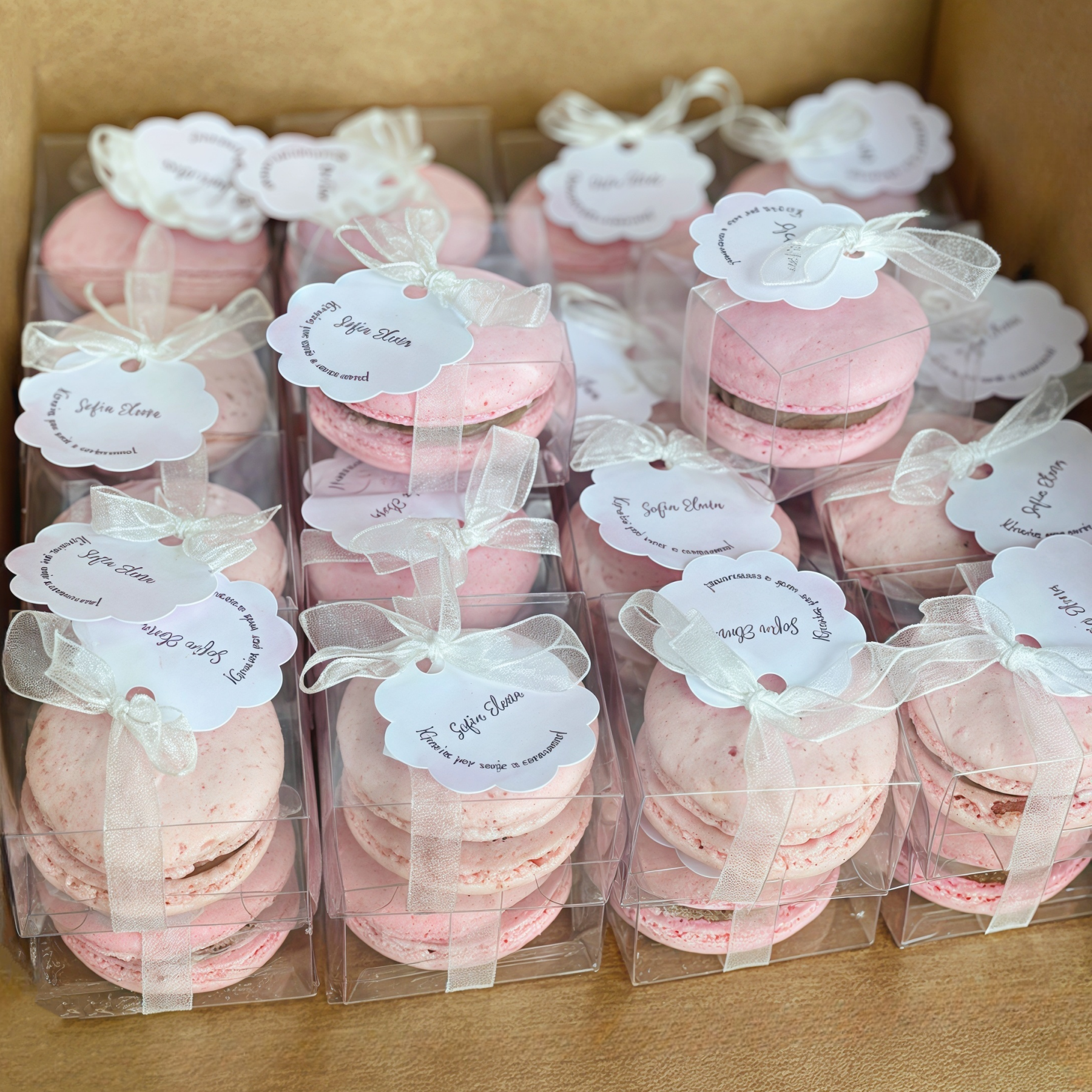 50-200Pcs Mini Macaron Boxes C - Event Party Box avaliação e preço