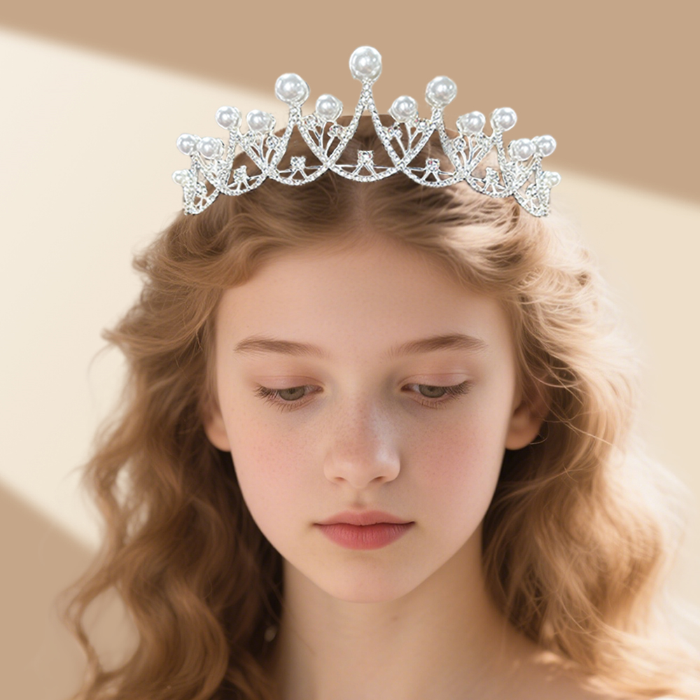Elegant Pearl Crown Single Fas - Event Party avaliação e preço