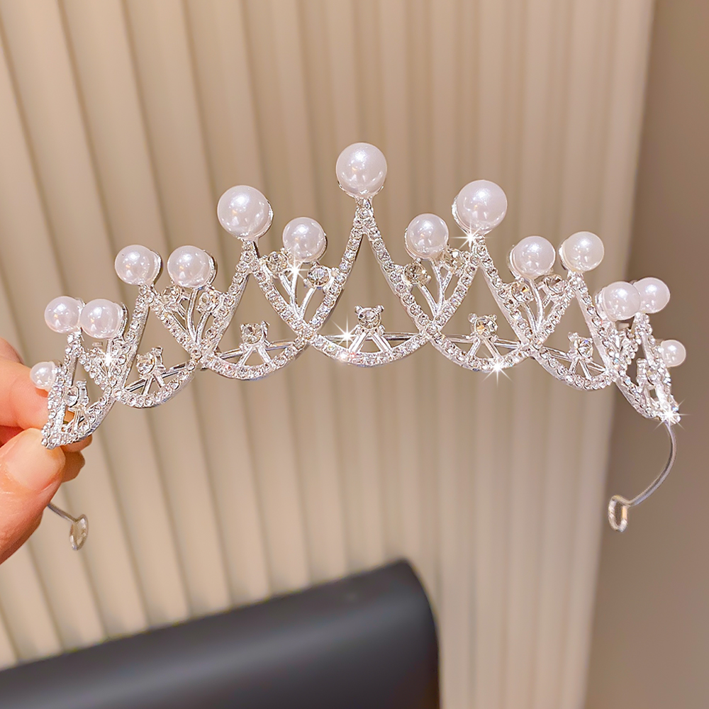 Elegant Pearl Crown Single Fas - Event Party avaliação e preço