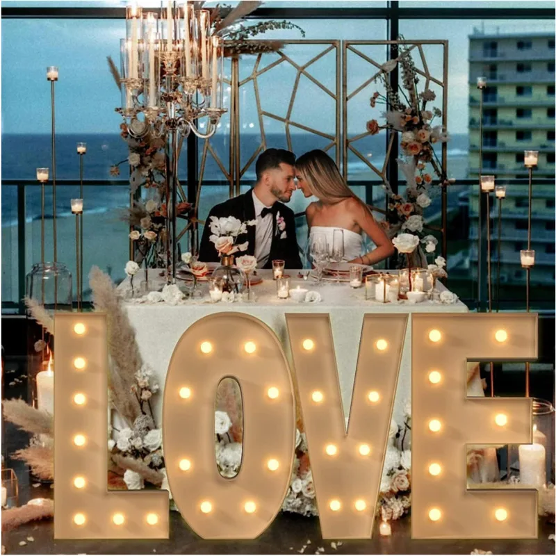 70/100/120cmGiant Letter Led L - Led Balloon Light avaliação e preço