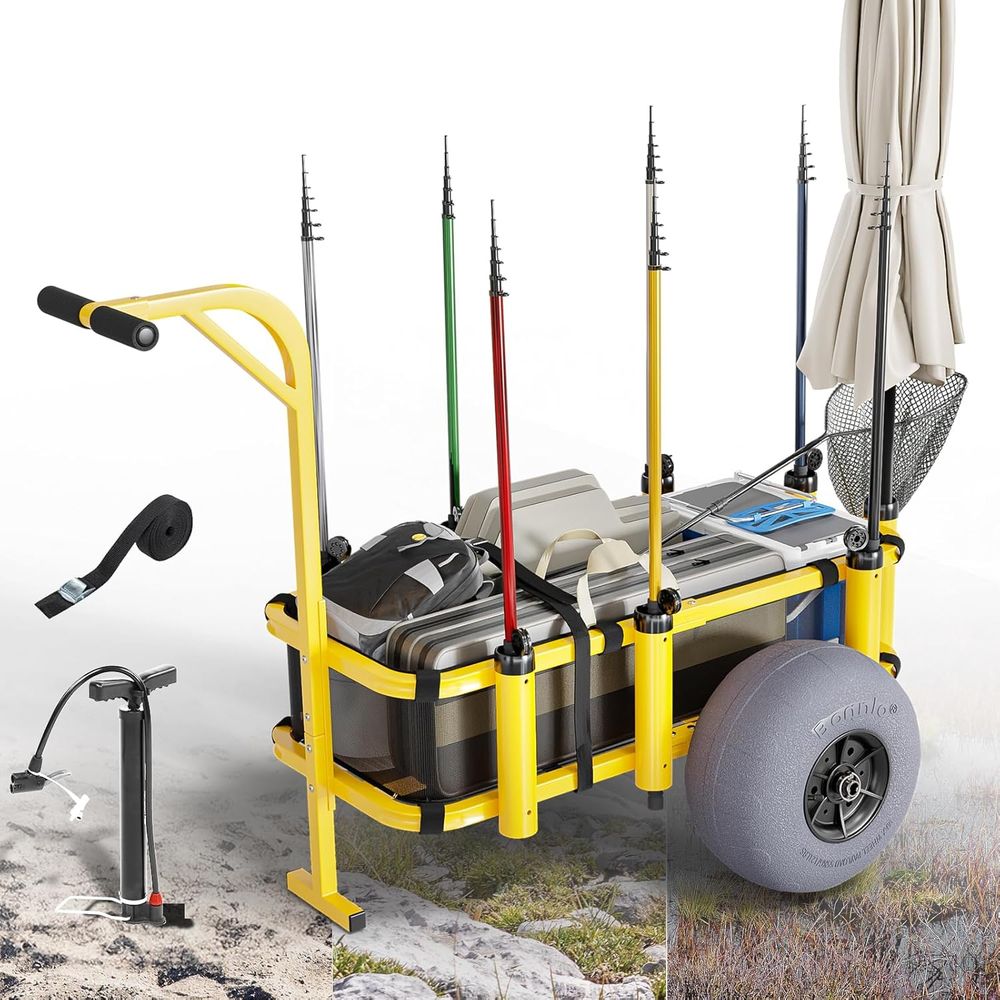 Beach Trolley with 13 Balloon  - Balloon Pump Hand avaliação e preço
