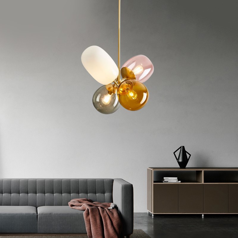 YEBMLP Macaron Glass Pendant L - Led Balloon Light avaliação e preço