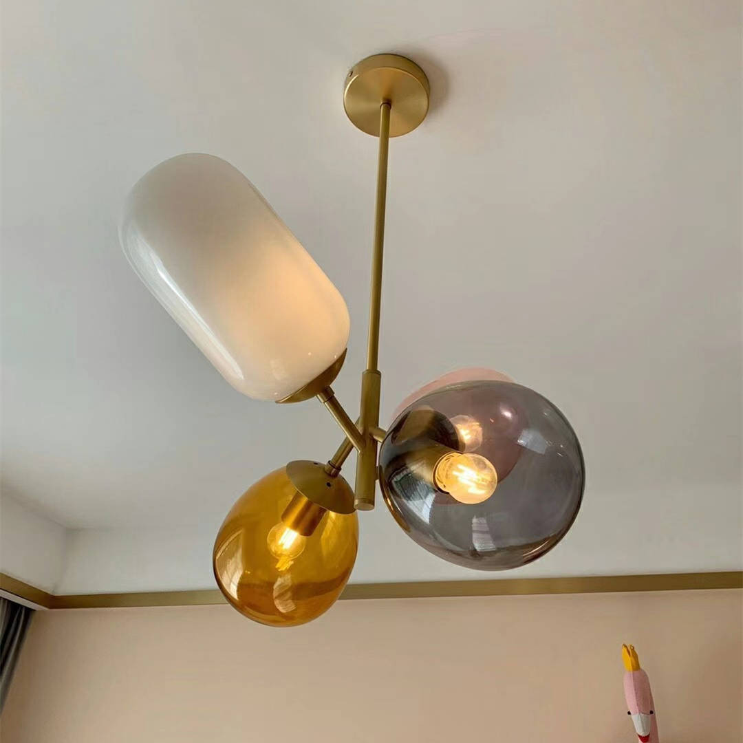 YEBMLP Macaron Glass Pendant L - Led Balloon Light avaliação e preço