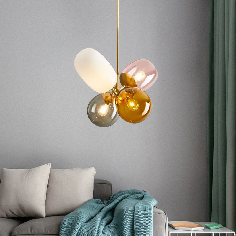 YEBMLP Macaron Glass Pendant L - Led Balloon Light avaliação e preço
