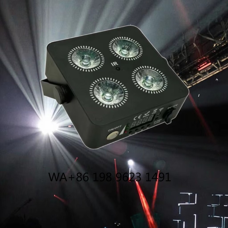 4X18W Flat Mini LED Par Light  - Event Party Dj avaliação e preço