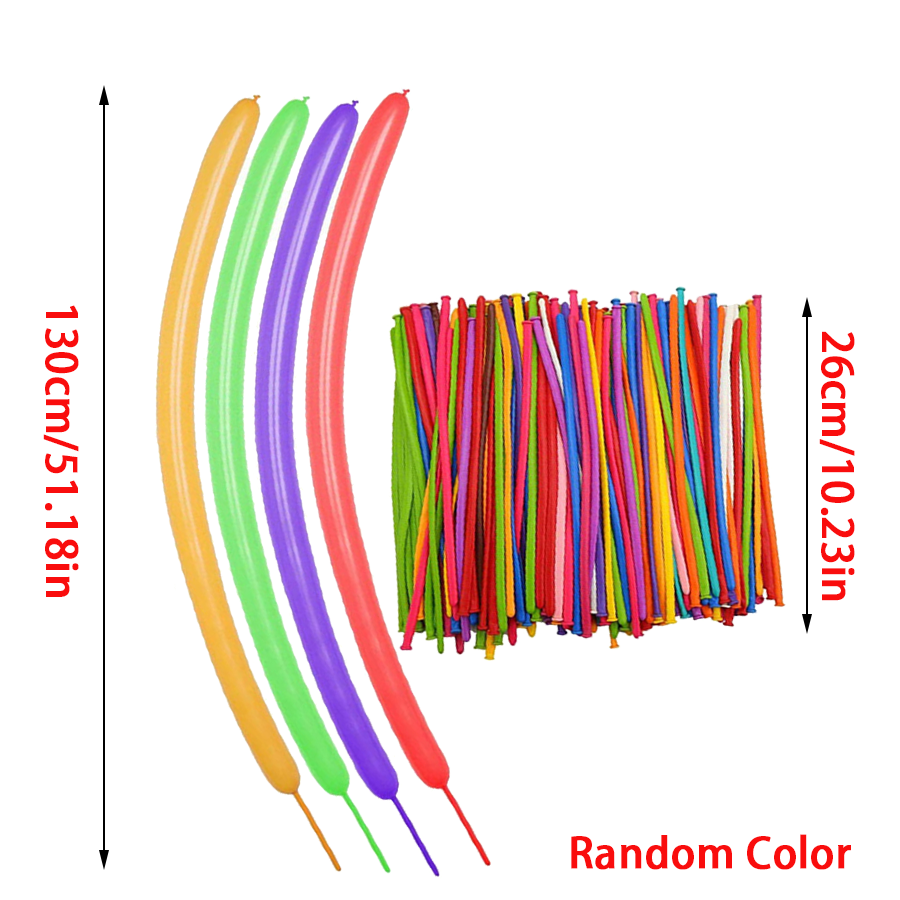 50/101pcs Long Strip Balloon w - Balloon Pump Hand avaliação e preço