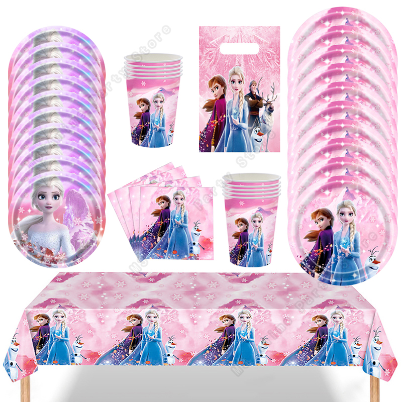 Frozen Elsa Anna Olaf Birthday - Supply Event avaliação e preço