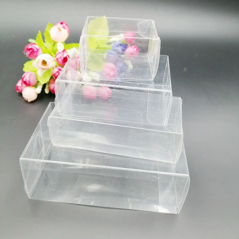 50pcs 4xBxC Rectangle Transpar - Event Party Box avaliação e preço