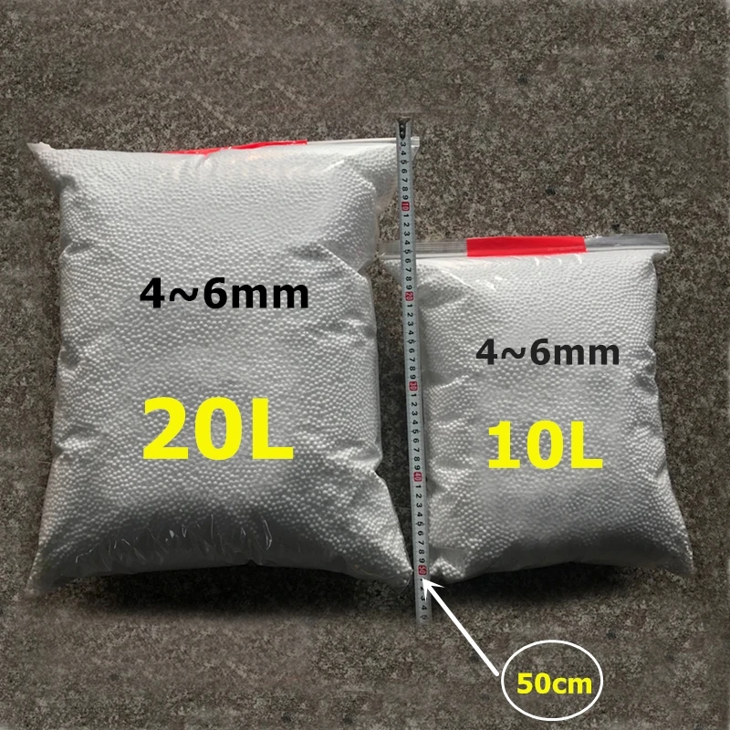 4-6mm 10L/20L White Styrofoam  - Event Z avaliação e preço