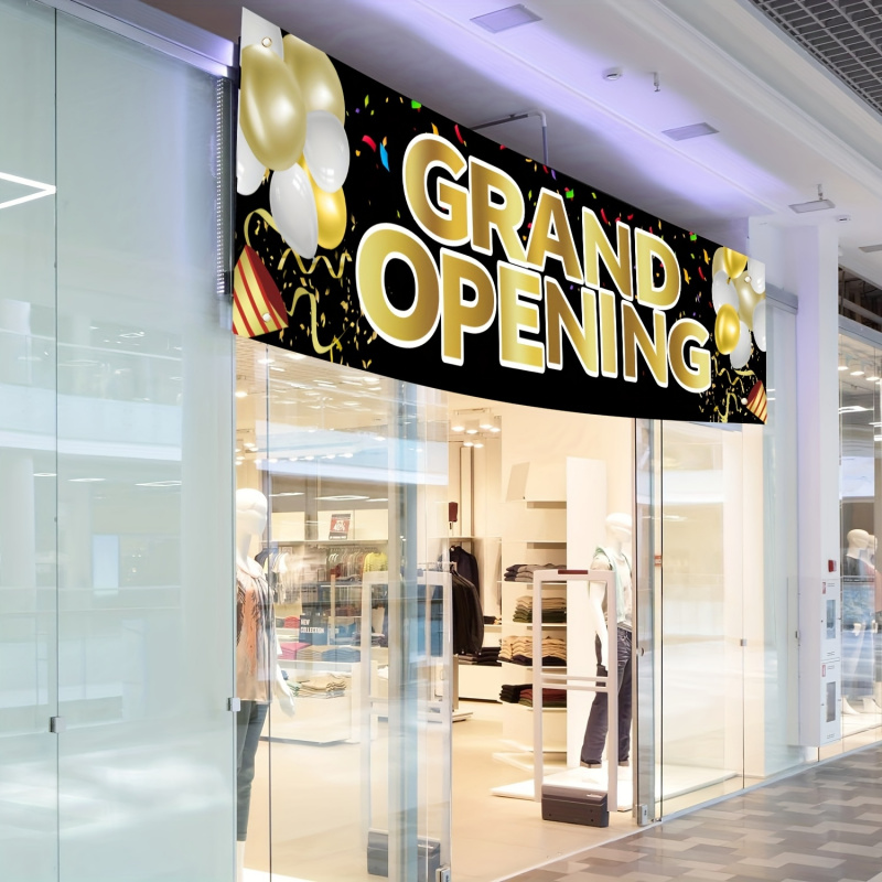 VIKAMA Grand Opening Banner, N - Party Event Supply Store avaliação e preço