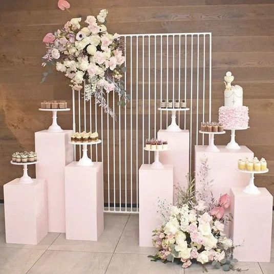 Dessert Table Cake Stand Birth - Dessert Table Backdrop avaliação e preço