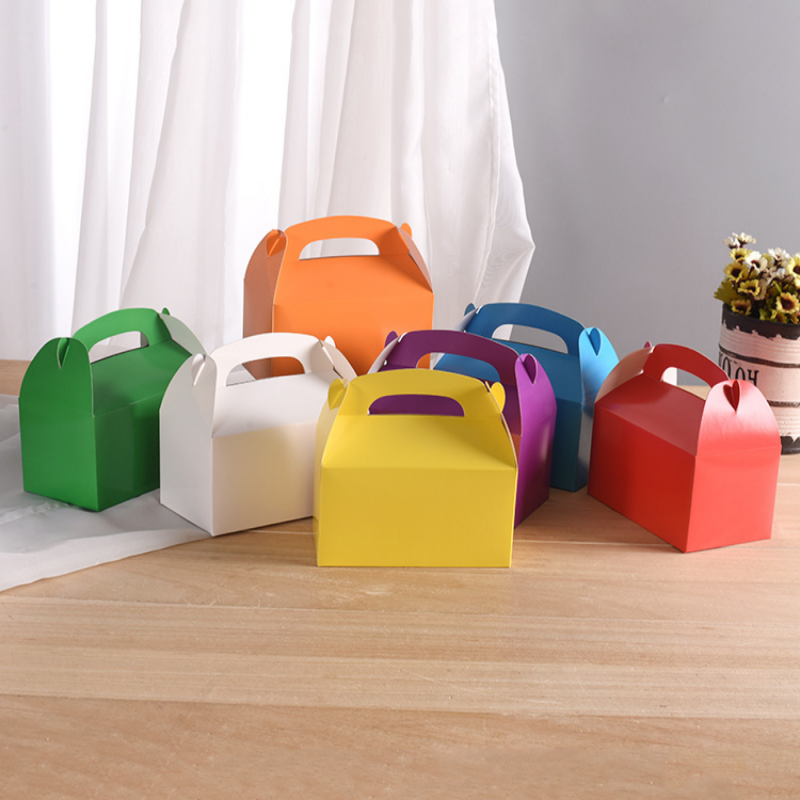 10-30pcs Gift Boxes with Handl - Event Party Box avaliação e preço
