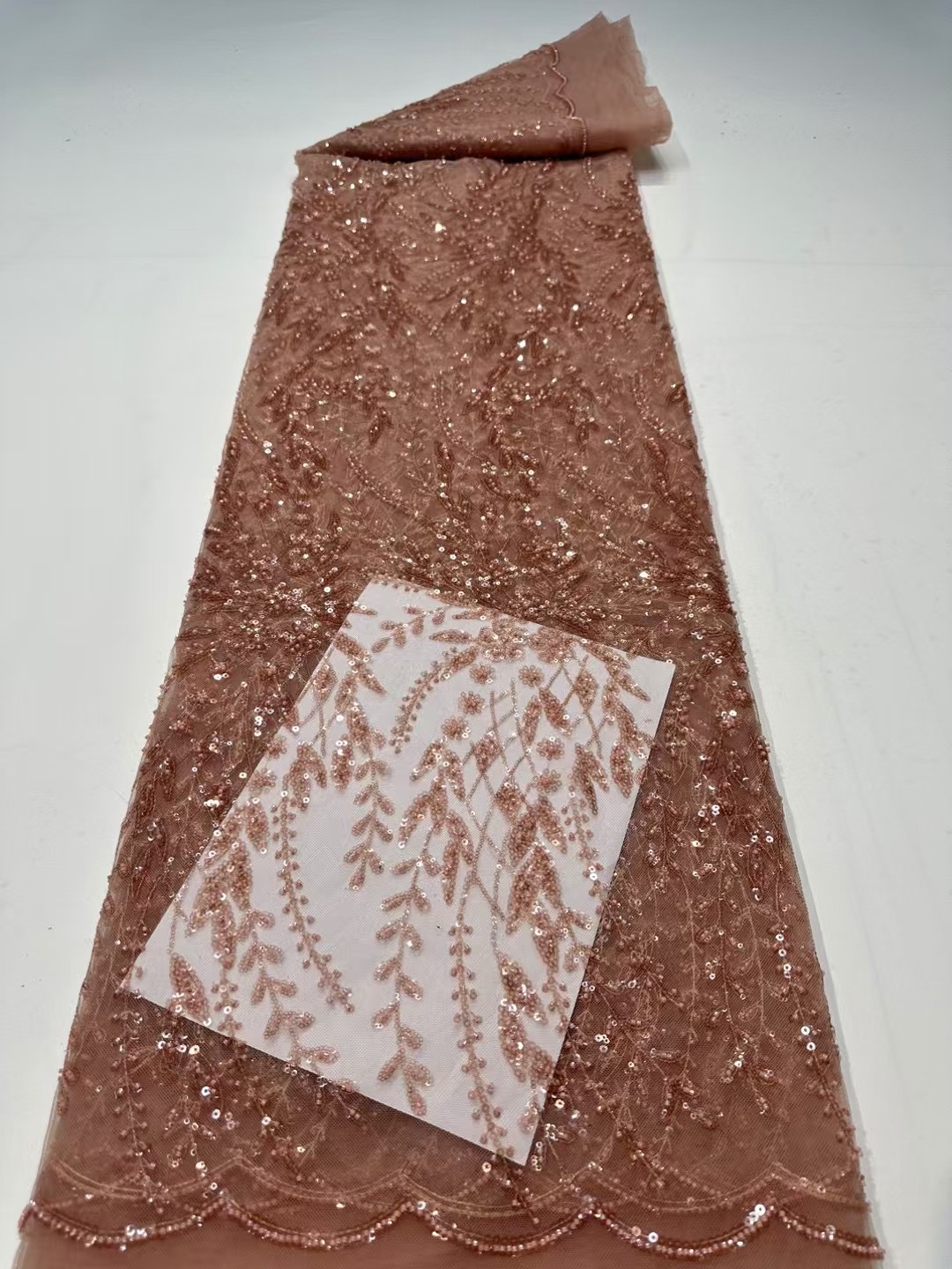 French Lace Fabrics 2026 High  - Glitter Tablecloth avaliação e preço