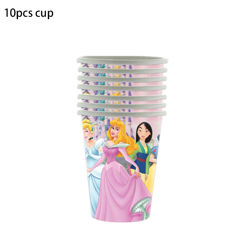 Princess Birthday Party Pink P - Table Cloth Disposable avaliação e preço