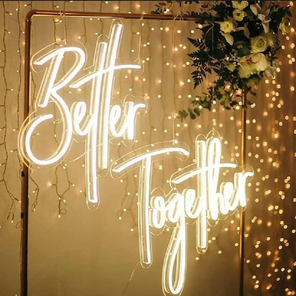 Better Together Neon Sign USB  - Neon Sign Party avaliação e preço