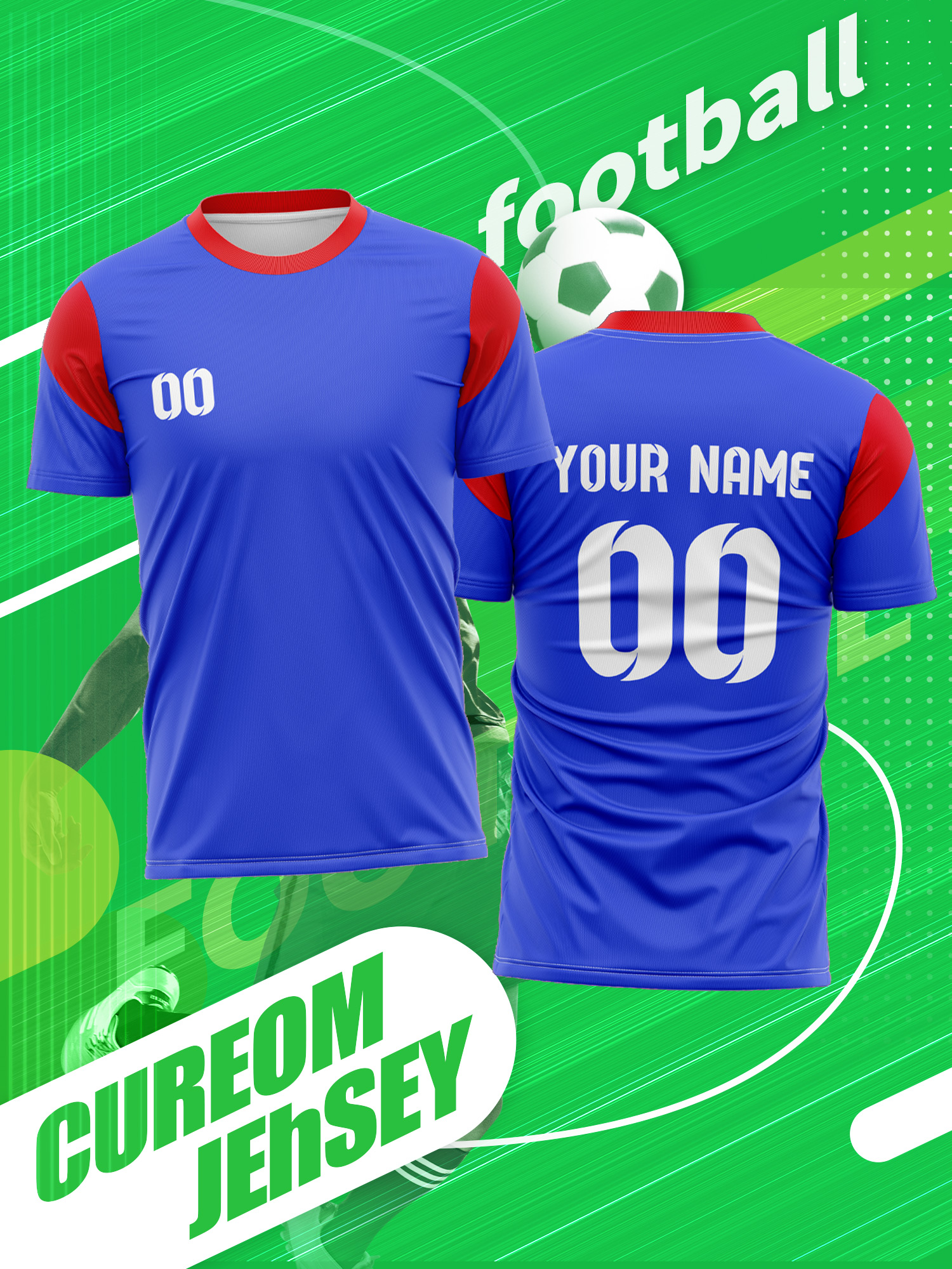 Custom Photo Name Number Socce - Event & Party Supply avaliação e preço
