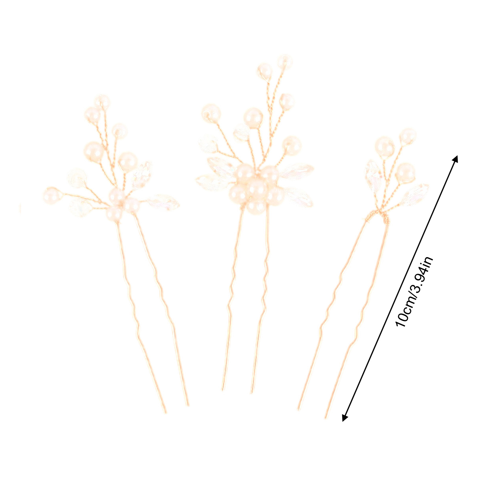 3pcs Bride Hairpin Trendy Hair - Event Suppliers avaliação e preço