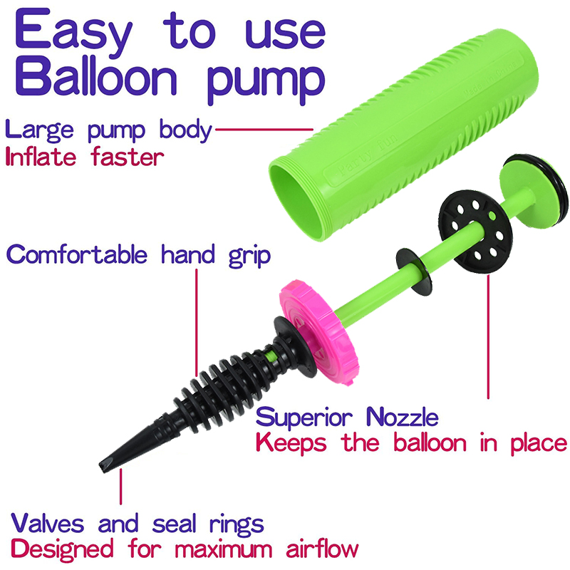 High quality Dual action Ballo - Balloon Pump Hand avaliação e preço